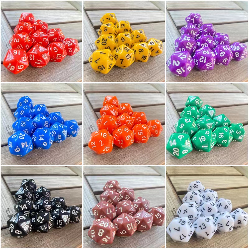 Board Game Pandemic - 10 buah dadu polihedral D20 dadu