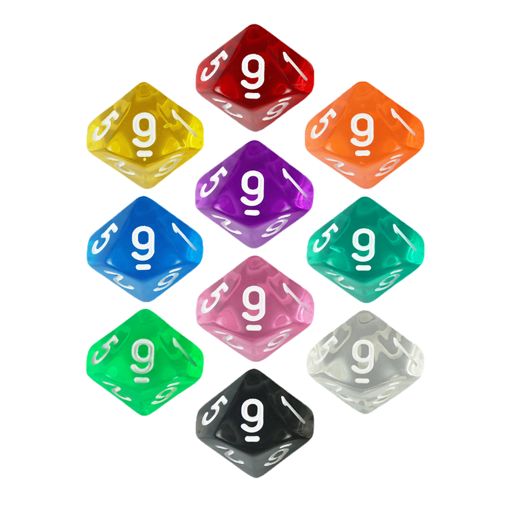 Board Game Pandemic - Permainan Papan Dadu D10 10pcs Digital