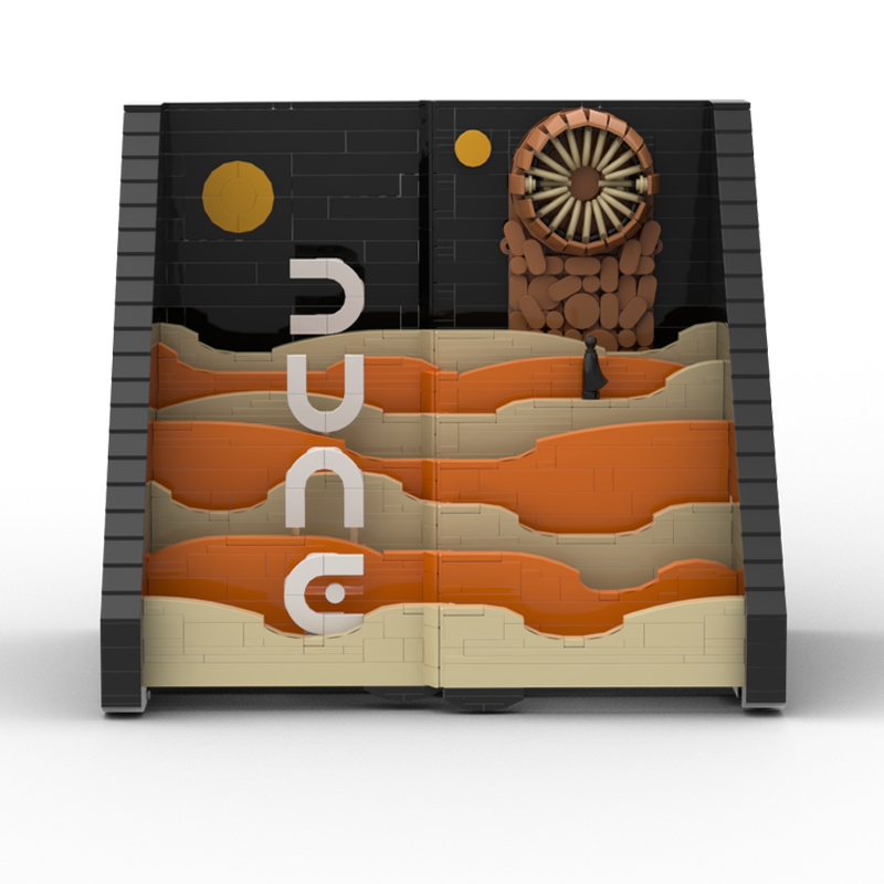 Board Game Dune - Baru 1385Pcs Buku Dune Terkenal Moc