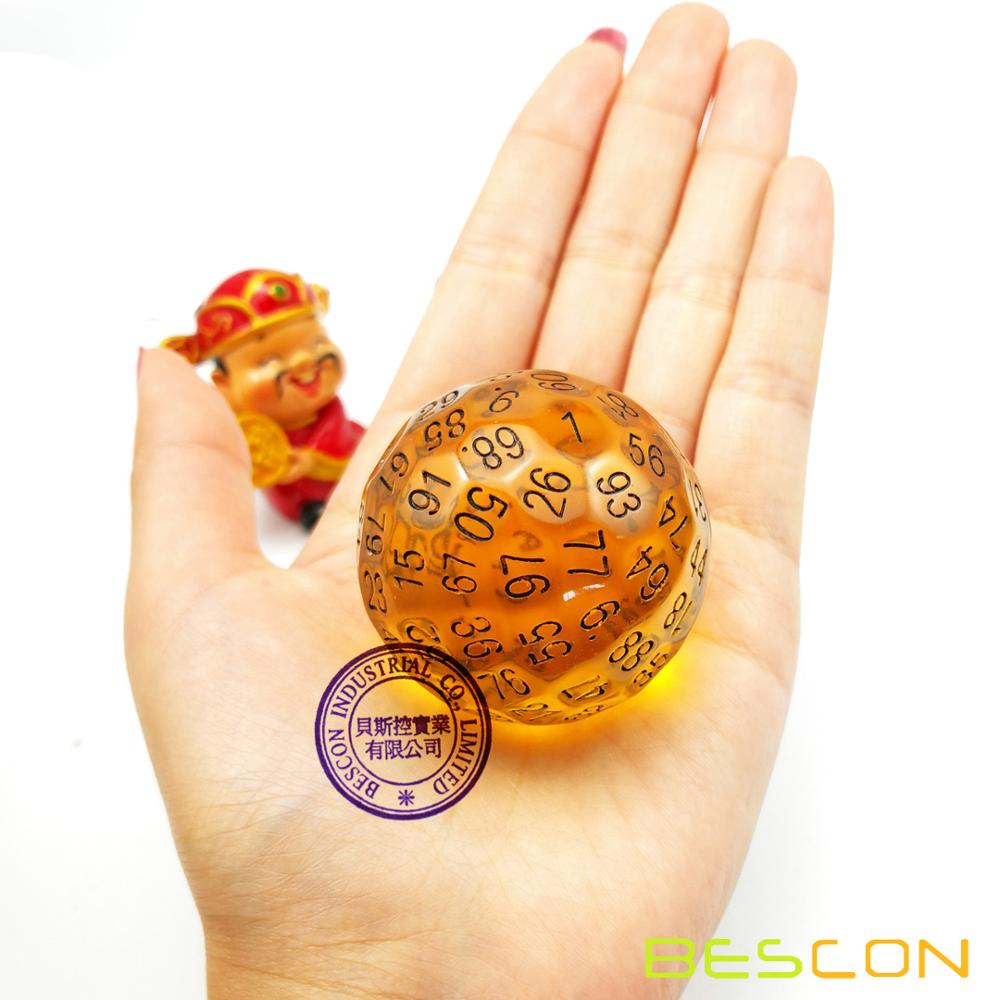 Board Game Pandemic - BESCON Tembus Dadu Polyhedral 100 Sisi