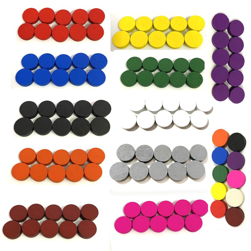 Board Game The Sims - 100 buah Diameter 15*5MM potongan permainan