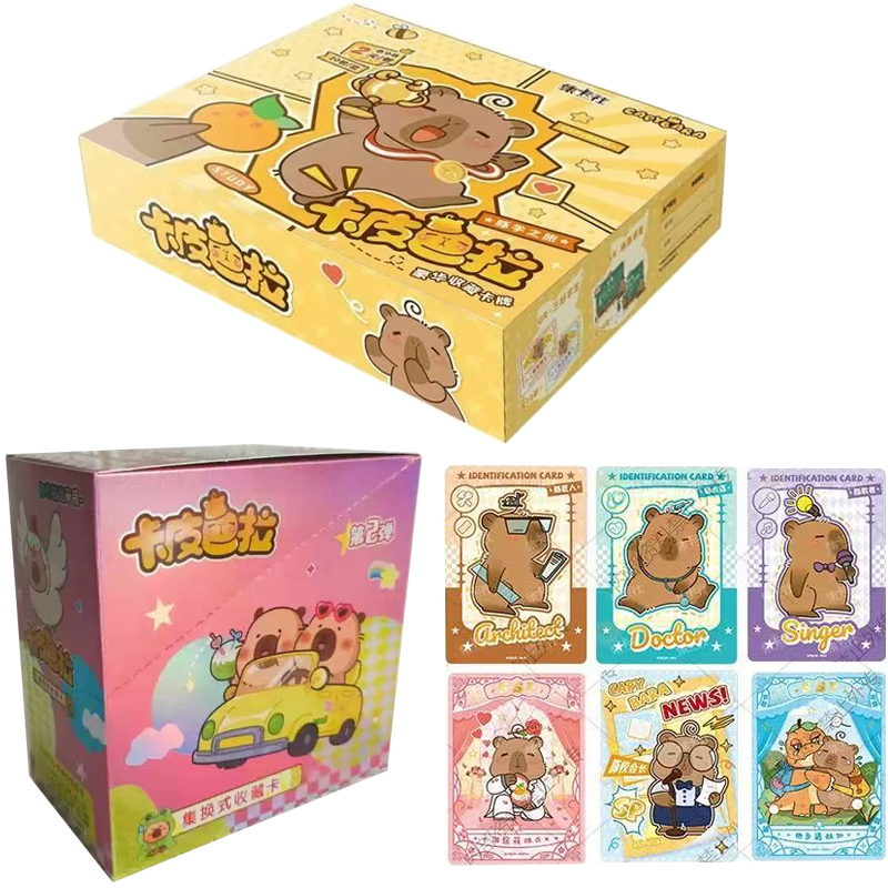 Board Game With Questions - Kartu Kapibara 2025 Koleksi Anime CCG