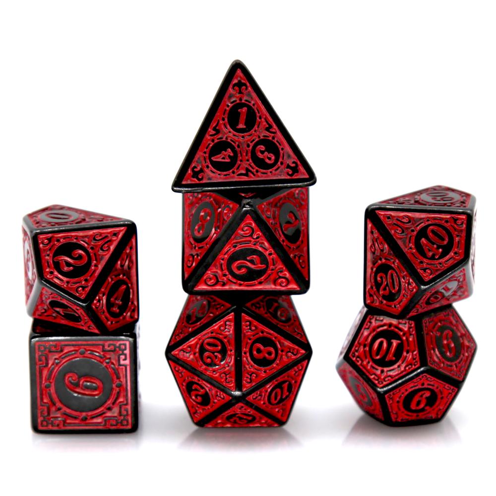 Board Game Pandemic - 7 Buah Set Dadu Polihedral Akrilik