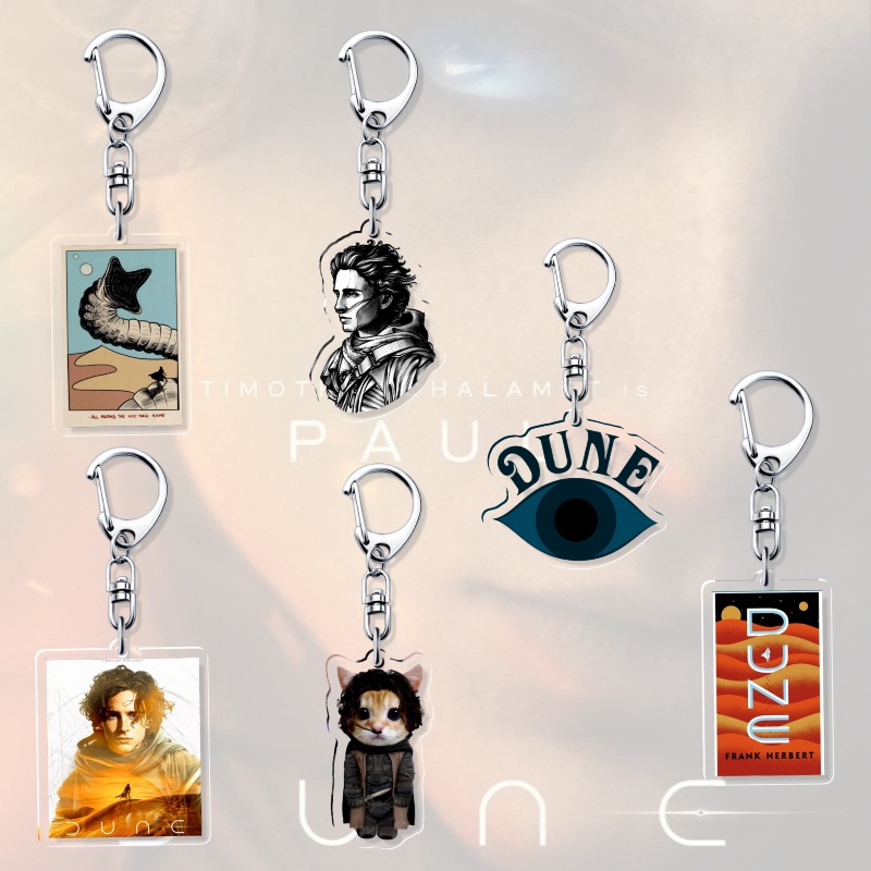 Board Game Dune - DUNE Paul Atreides Gantungan Kunci Karakter