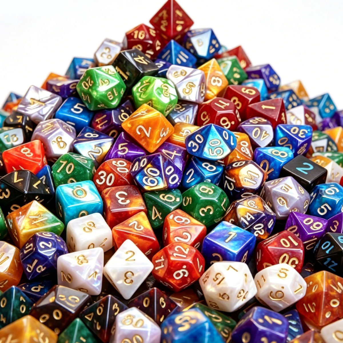 49 Buah Bundel Dadu Polihedral - Board Game Pandemic ulasan dan harga