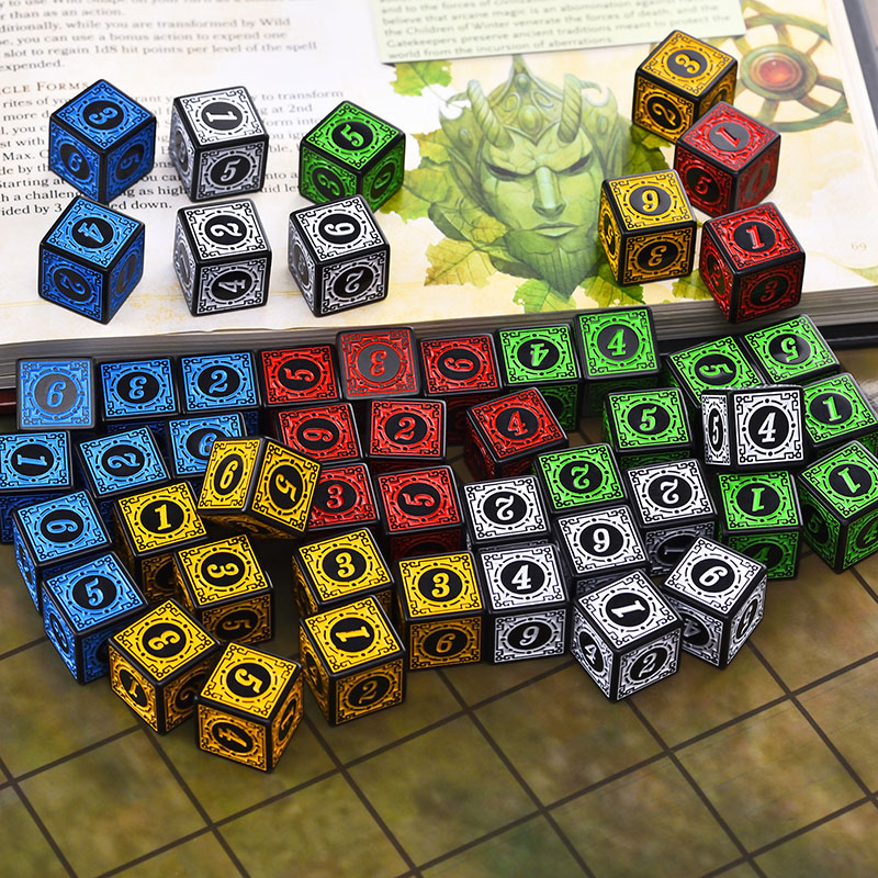 10 buah/Set Set dadu akrilik D - Board Game Pandemic ulasan dan harga