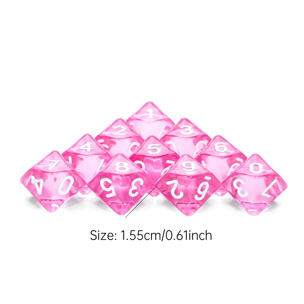 Permainan Papan Dadu D10 10pcs - Board Game Pandemic ulasan dan harga