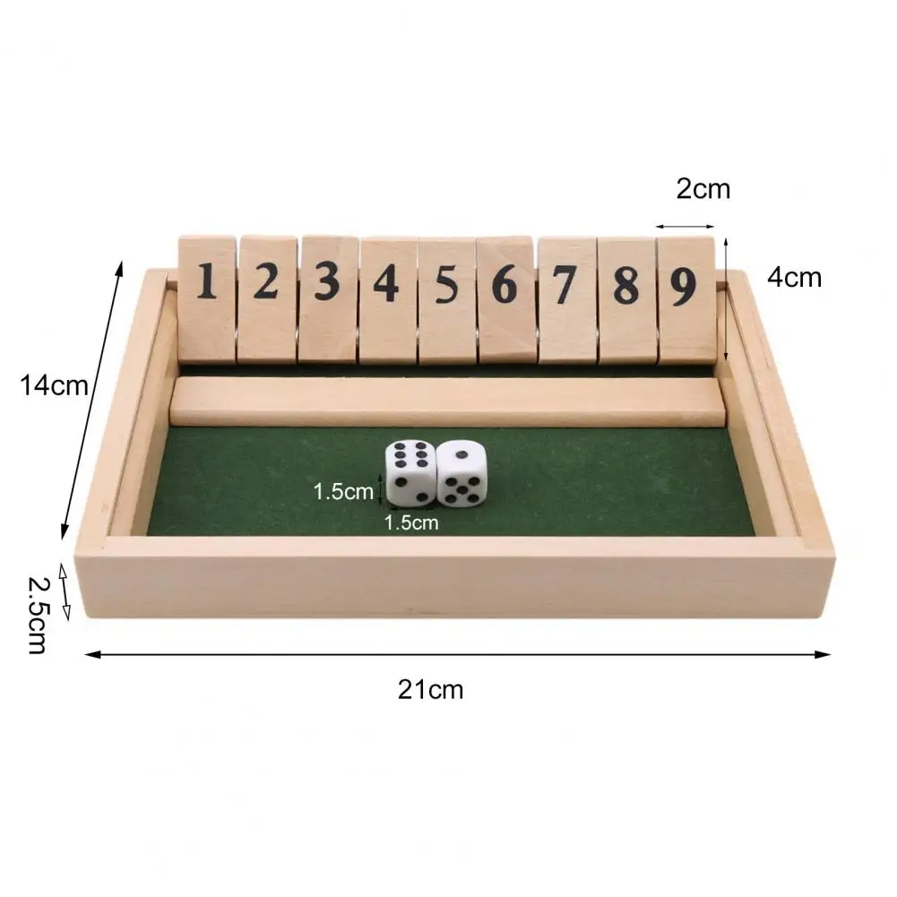 2-4 pemain kayu Math Flaps & d - Board Game Instruction ulasan dan harga