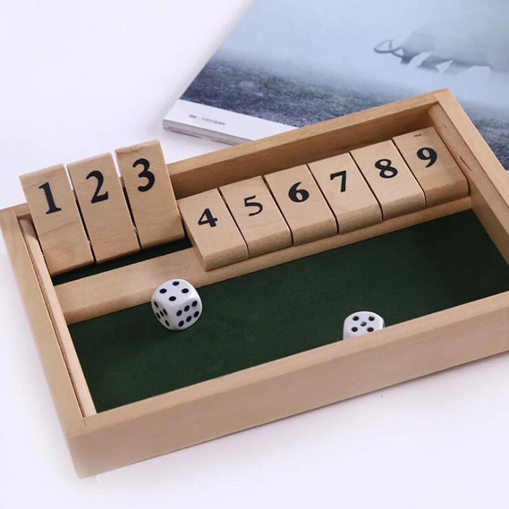 2-4 pemain kayu Math Flaps & d - Board Game Instruction ulasan dan harga