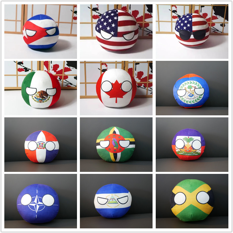 Countryball boneka mewah kuba  - Board Game Jamaica ulasan dan harga