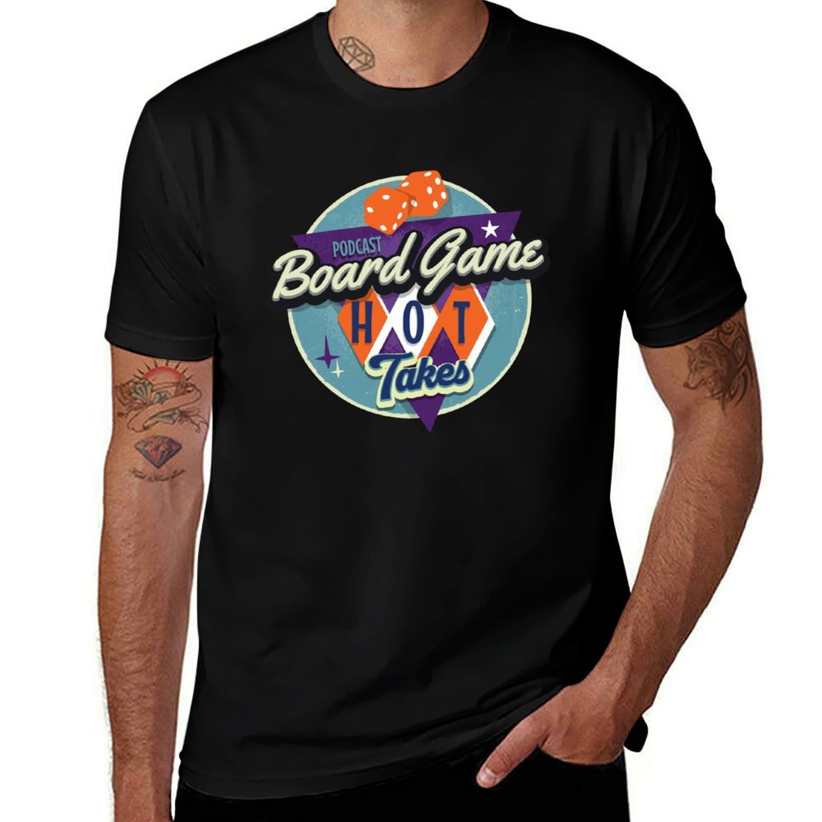 Board Game Hot Takes Podcast L - Board Game Logo ulasan dan harga