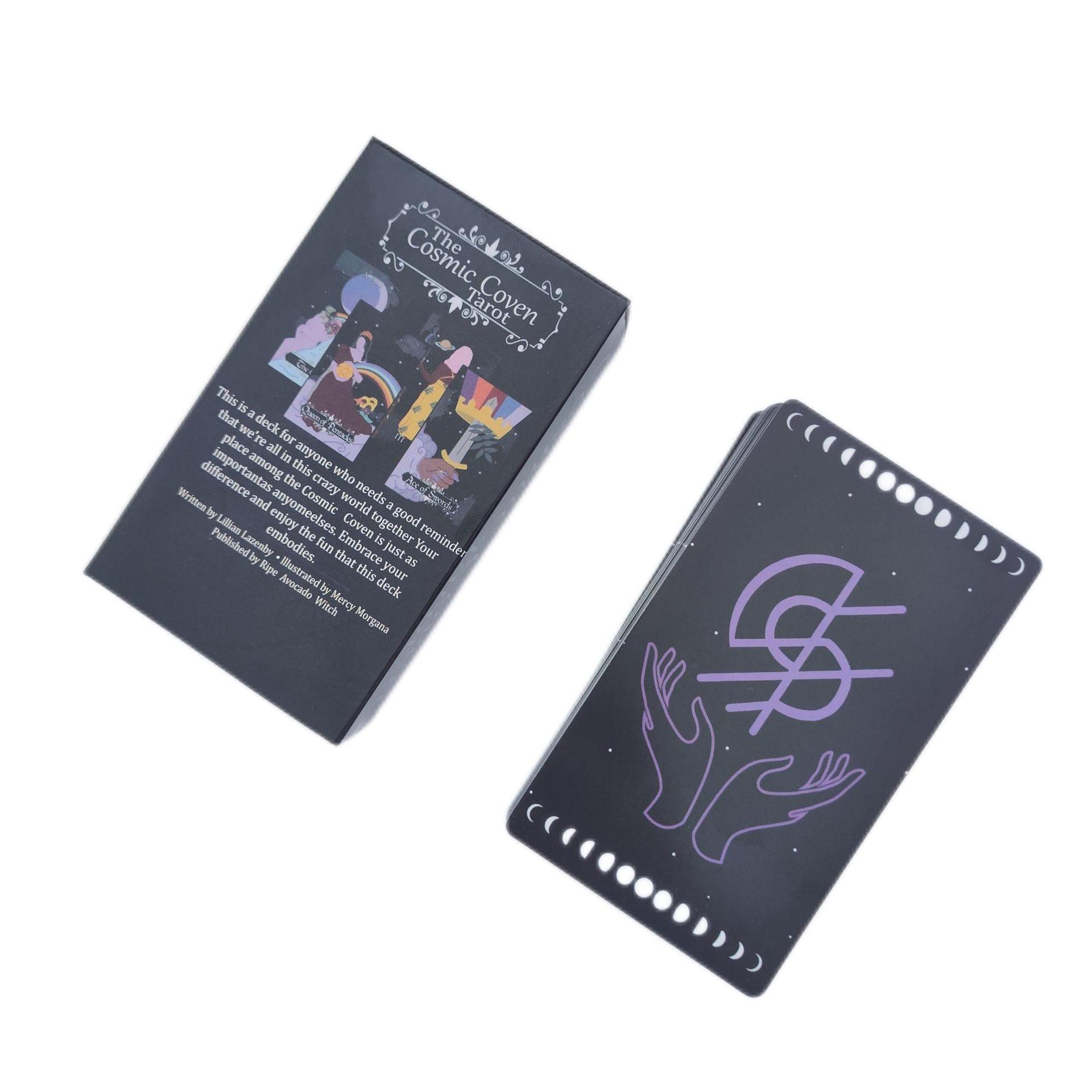 12X7Cm Kartu Tarot Coven Kosmi - Board Game Instruction ulasan dan harga