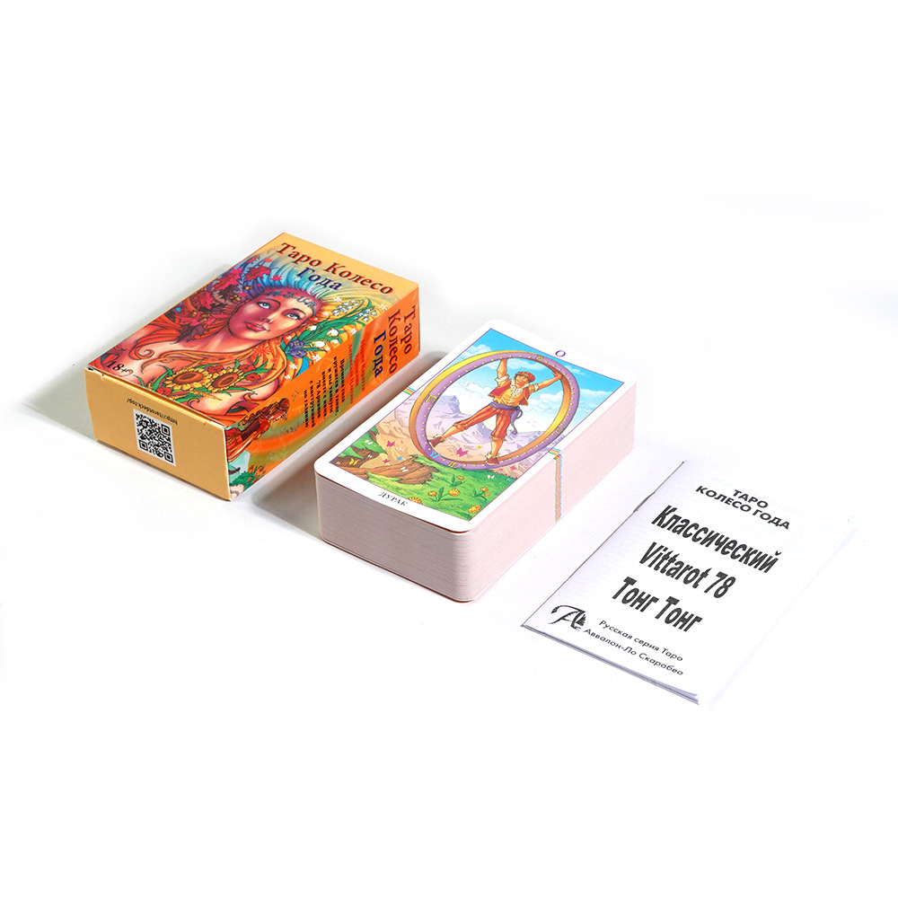 Kartu Tarot TAPO deck versi Ru - Board Game Instruction ulasan dan harga