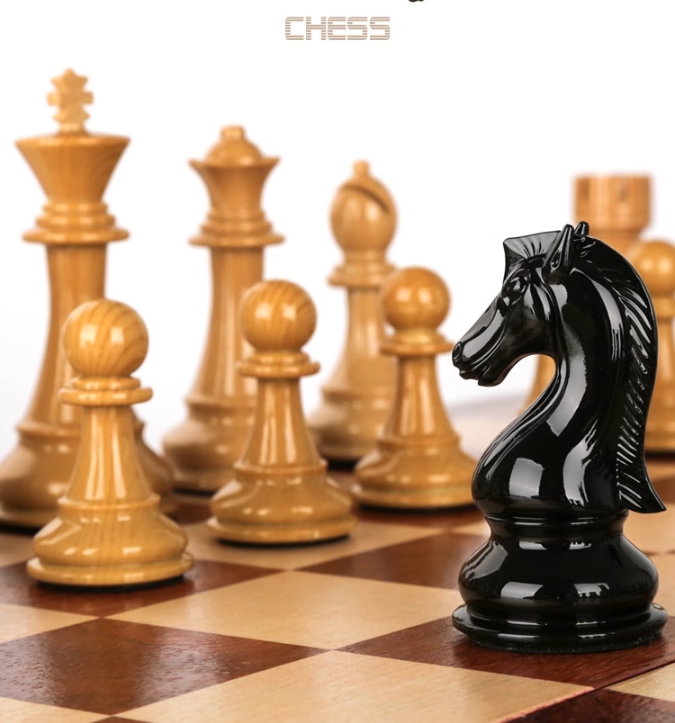 3 in 1 set catur kayu lipat pr - Board Game Logo ulasan dan harga