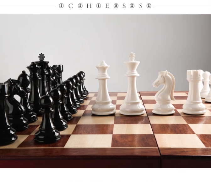 3 in 1 set catur kayu lipat pr - Board Game Logo ulasan dan harga