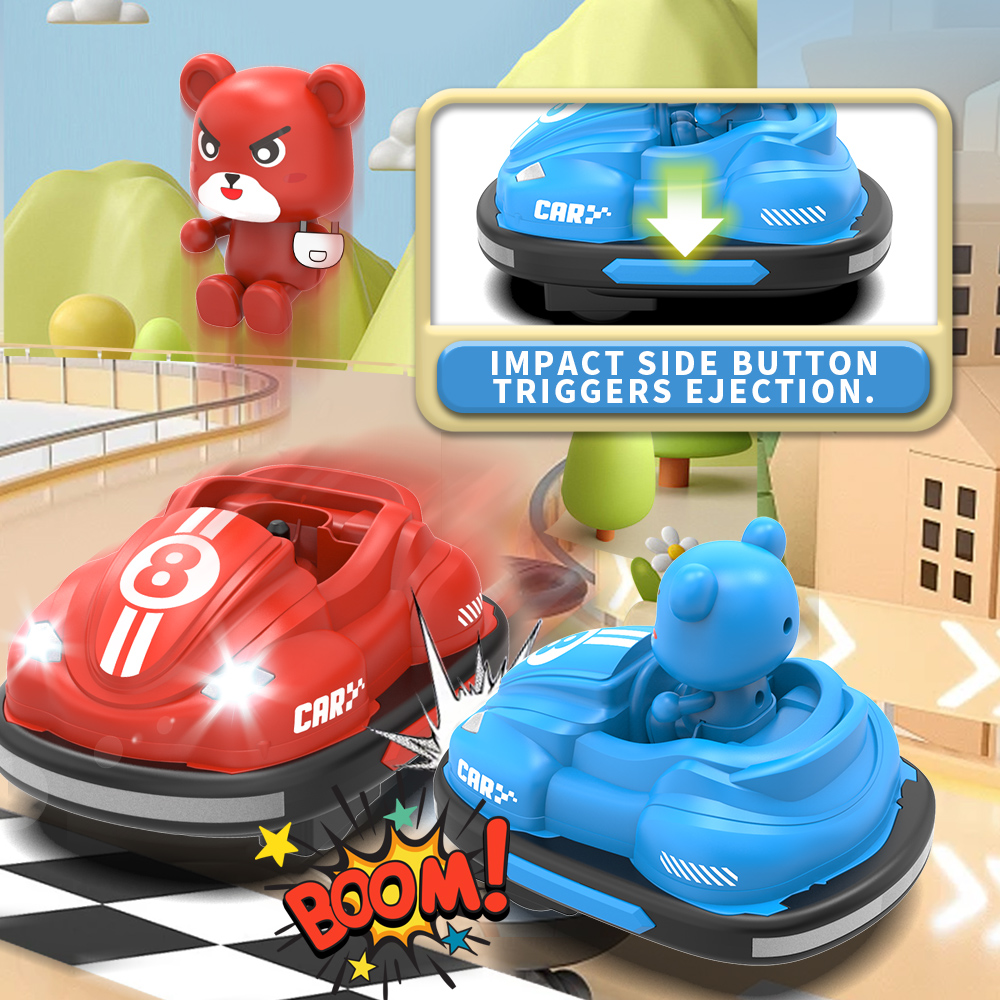 Mobil RC Pertempuran Bumper 2. - Board Game Instruction ulasan dan harga