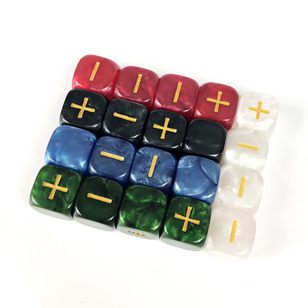 Fate Dice dengan Tas 20 Buah u - Board Game Electronic Table ulasan dan harga