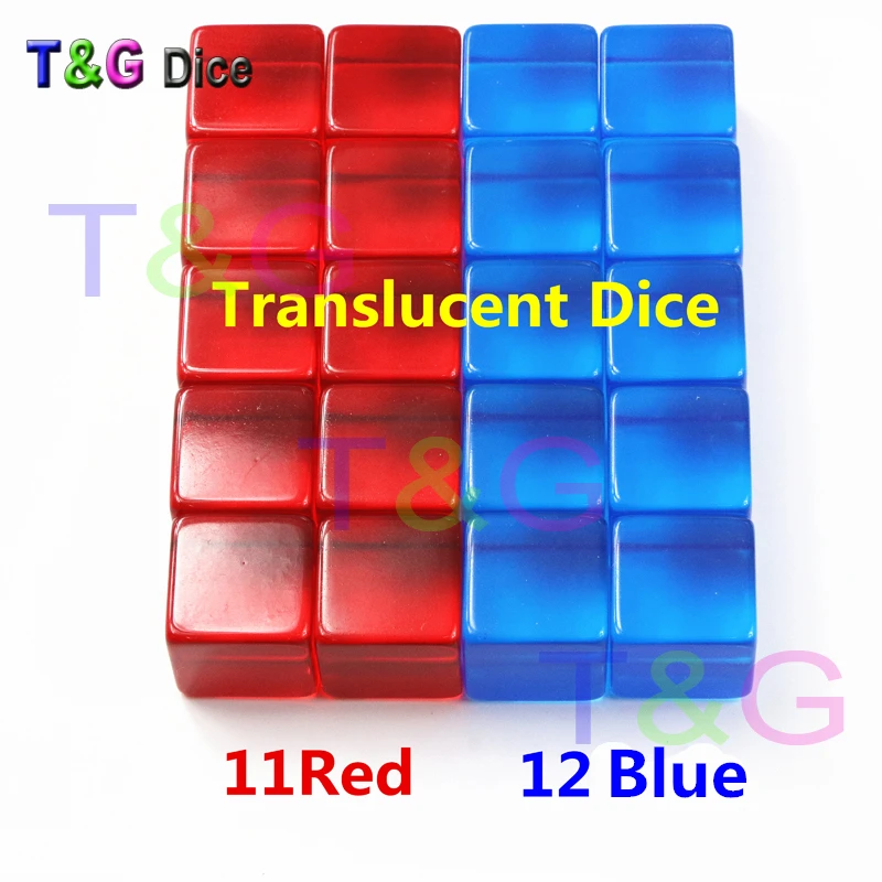 T & G 16mm Logo dadu D6 kustom - Board Game Logo ulasan dan harga