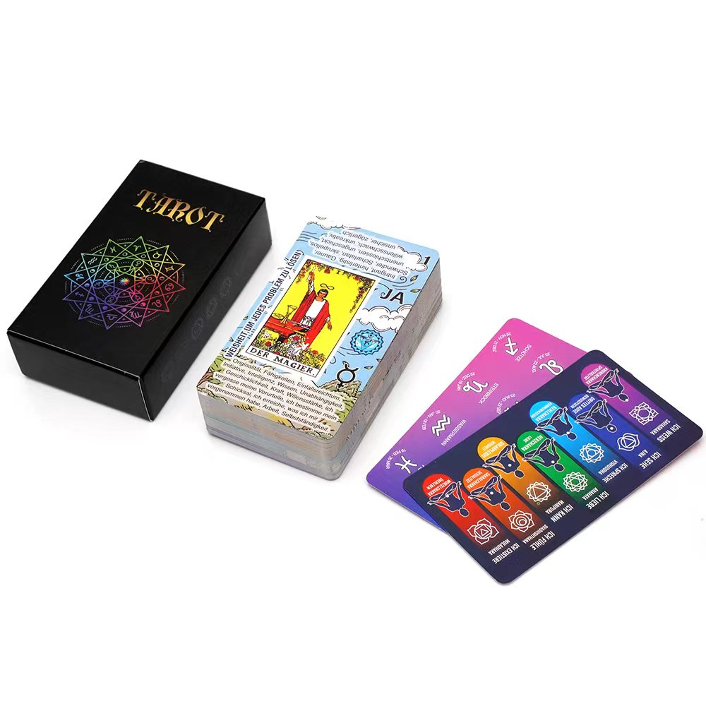  Kartu Tarot Jerman, Set Kart - Board Game Instruction ulasan dan harga