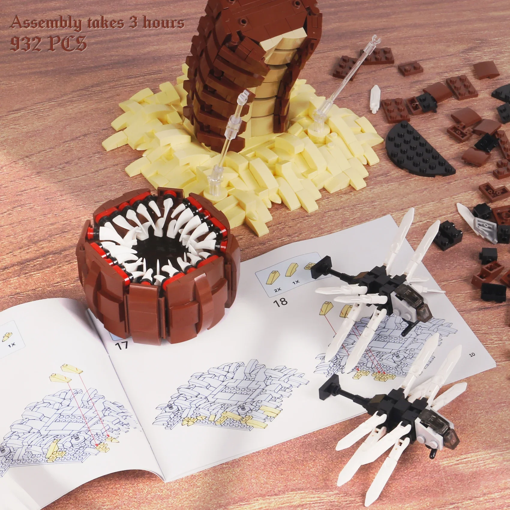 932PCS Model Makhluk Sci-Fi Du - Board Game Dune ulasan dan harga