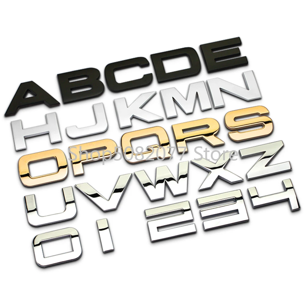 Huruf Angka Alfabet Logam Embl - Board Game Logo ulasan dan harga