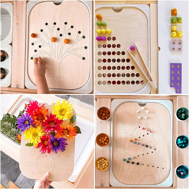 Permainan anak-anak Montessori - Board Game With Questions ulasan dan harga